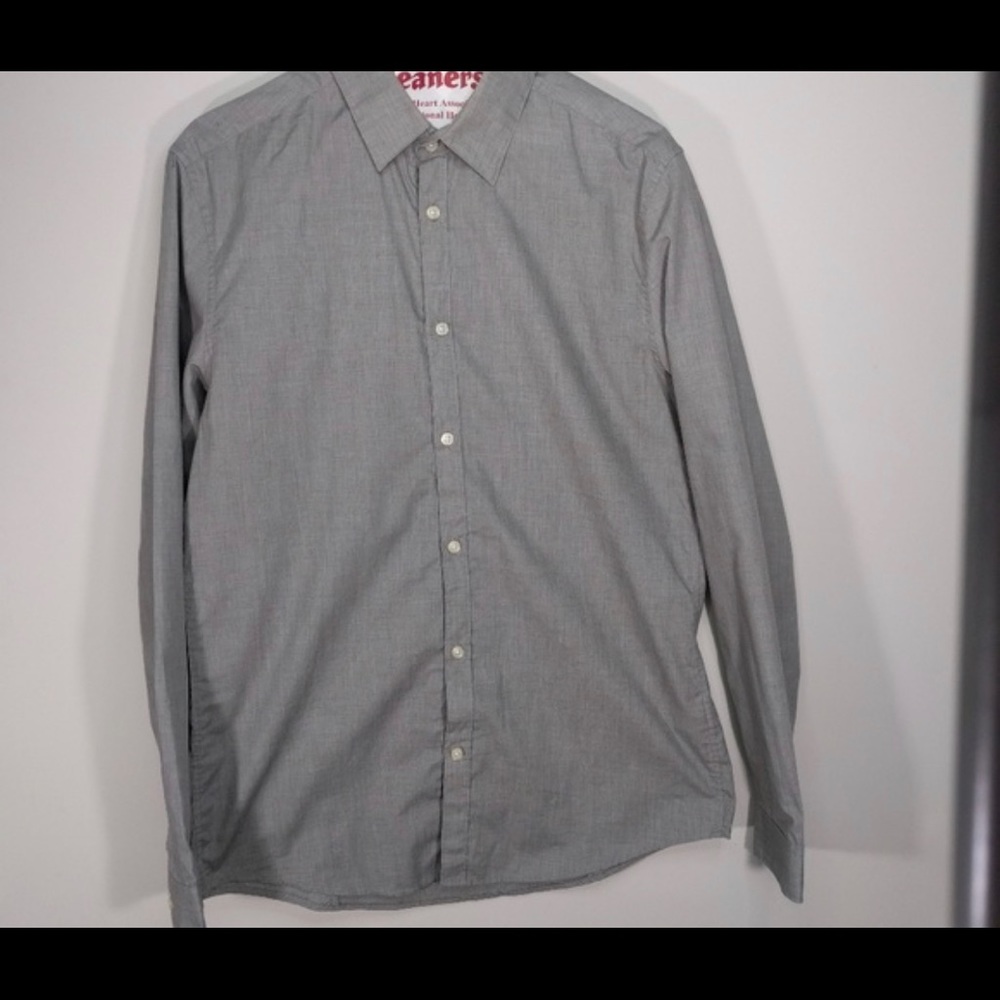 H&M Large Regular Fit Colorless Shirt